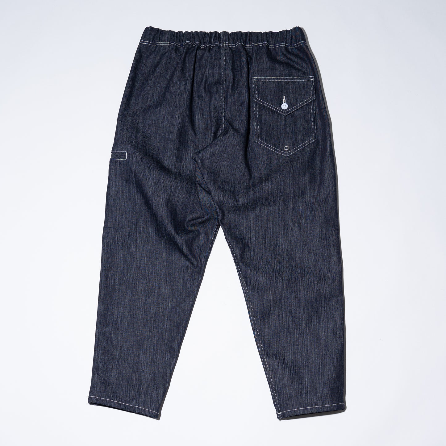 LONG JHON CROPPED STRETCH DENIM