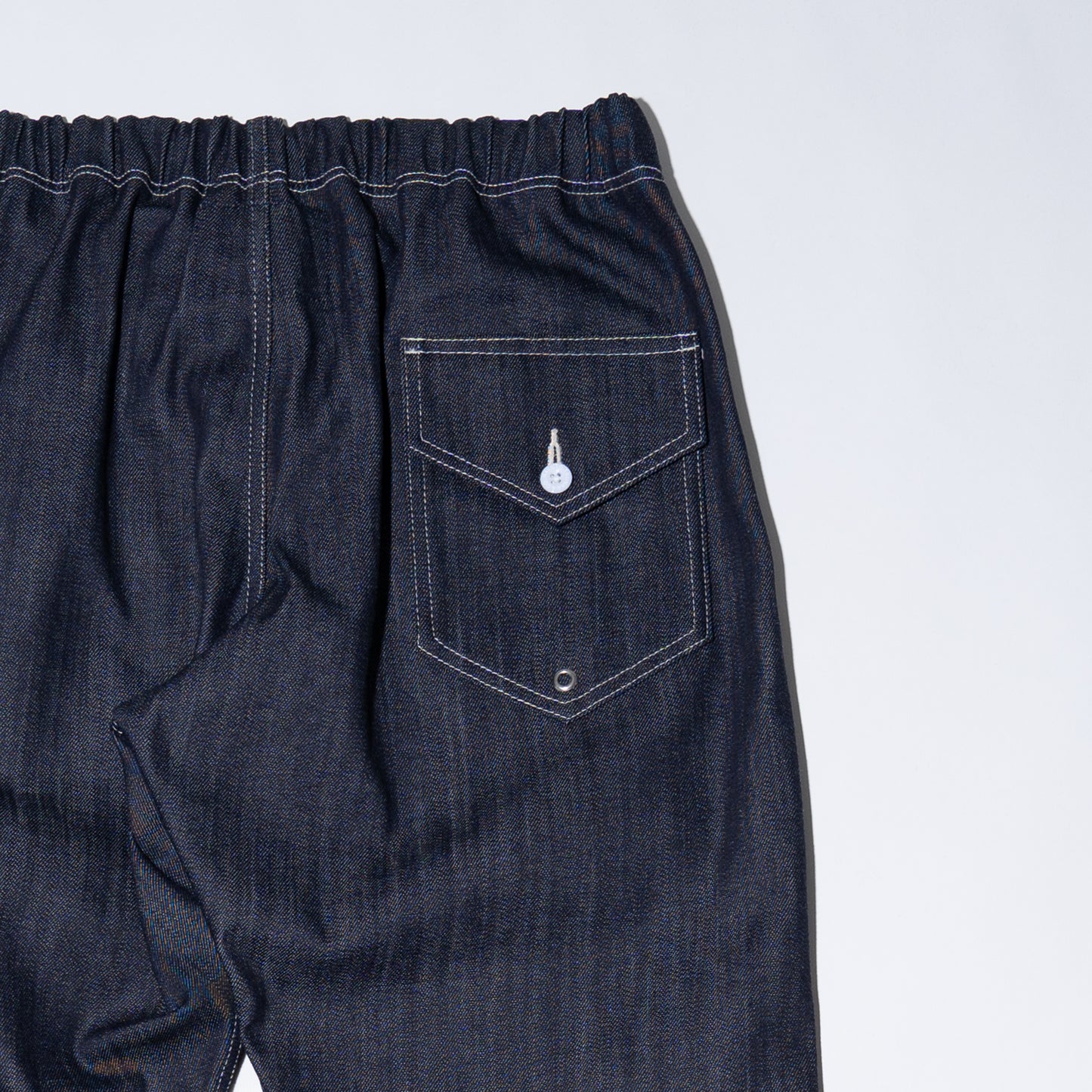 LONG JHON CROPPED STRETCH DENIM