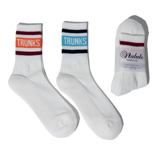 NALUTO TRUNKS LOGO SKATE SOCKS