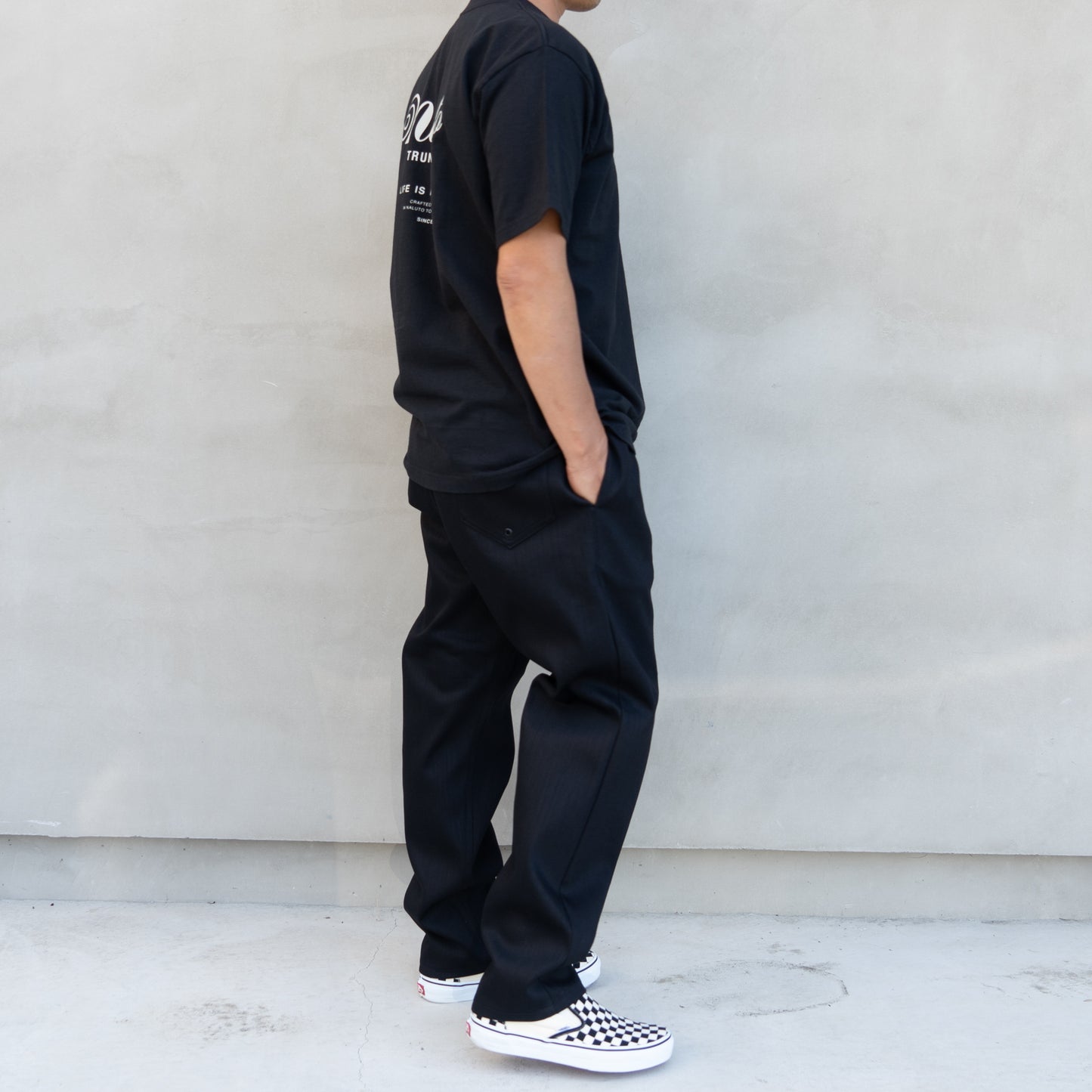 LONG JOHN TAPERED STRETCH DENIM