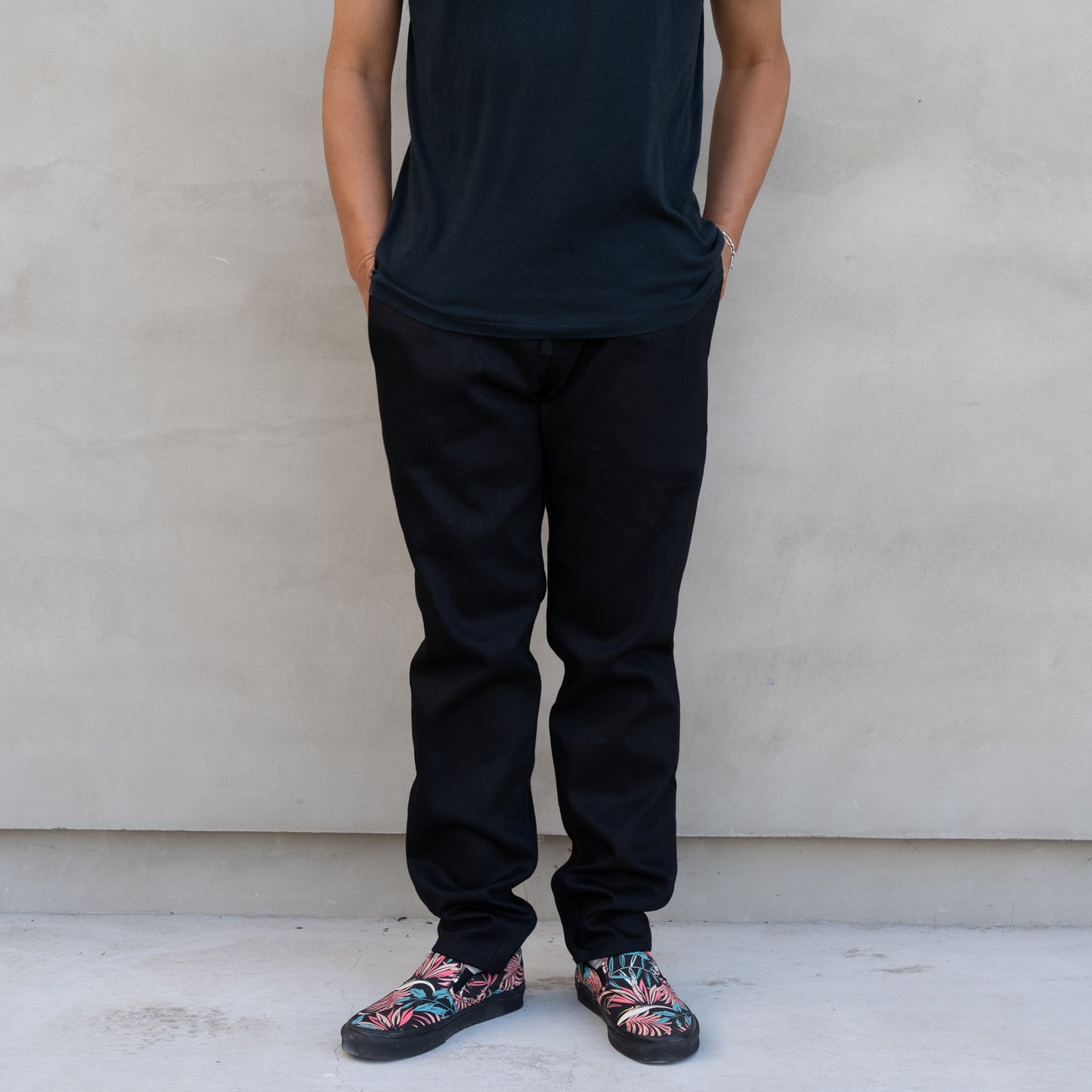 LONG JOHN STRTCH DENIM TAPERED
