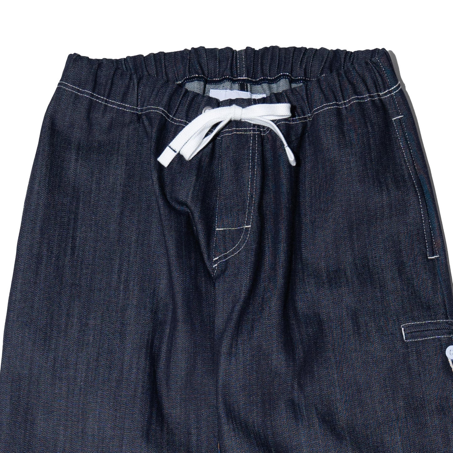 LONG JOHN CROPPED STRETCH DENIM