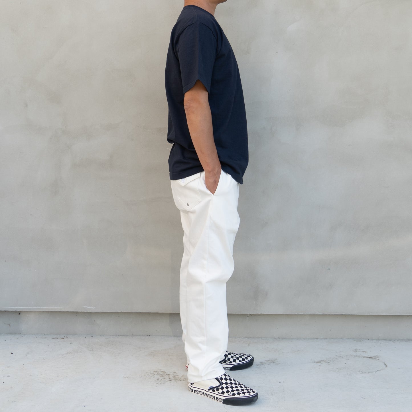 LONG JOHN TAPERED STRETCH DENIM