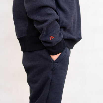 MELANGE FLEECE HOODIE